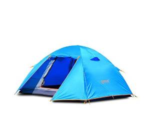 3 Person Family Tent Double-layer Camping Waterproof Tent Lightweight 4 seasons Tent