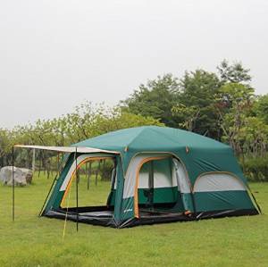 Two-bedroom tent camping and 6 8 10 12 people and two bedroom many people tent