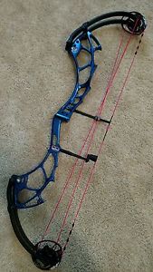 2016 PSE SUPRA EXT 50-60# 25-30.5" DRAW RIGHT HAND BLUE TARGET HUNTING BOW