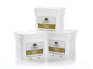 Legacy Premium Long Term Food Storage- 360 Serving Bucket- Survival Camp Meals