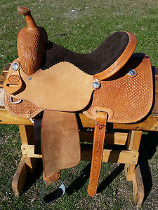 14.5" Spur Saddlery Barrel Racing Saddle - Made in Texas