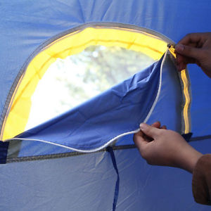 5X(aotu Hexagonal Camping Tent for 3-4 Persons Waterproof UV-resistant Outdoor)