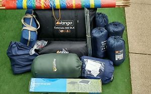 6 berth tent bundle *Full set up* family, festival, holidays Ready to go. Bargin