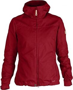 Fjäll Räven Stina Chaqueta, Deep Rojo, Talla L, 89234