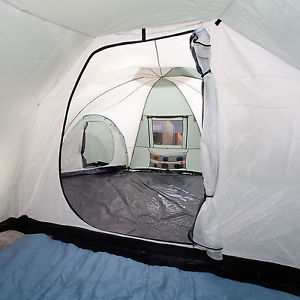 skandika Korsika 10 Person/Man Family Dome Camping Large Group Green New