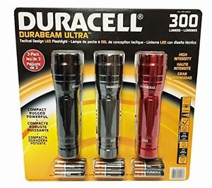 Duracell Durabeam Ultra 300 Lumens Tactical High-Intensity Compact LED Flashlig