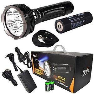 2016 Edition FENIX RC40 6000 Lumen Rechargeable Cree XM-L2 U2 LED Flashlight/ /