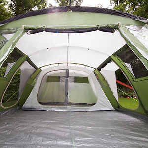 skandika Nizza 6 Person/Man Family Tent Camping Large Sewn-in Groundsheet New