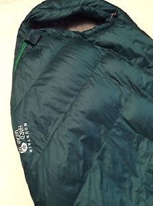 Mountain Hardwear Ratio 32 Down Sleeping Bag 650 Fill QShield Sherwood Long RT