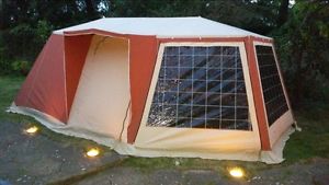 Marechal Cotton Canvas Frame Tent - No reserve - Stunning Tent!.