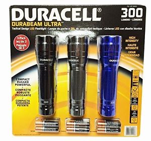 Duracell Durabeam Ultra 300 Lumens Tactical High-Intensity Compact LED Flashlig