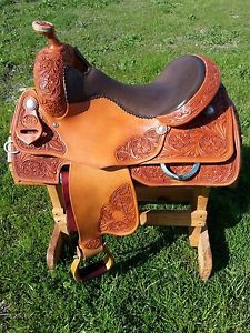 16" Spur Saddlery Reining Cowhorse Saddle (Made in Texas) Reiner