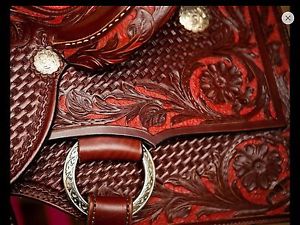 14.5" Custom Made Barrel Racing Saddle REDUCED!!!