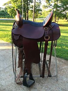 17 In.Circle Y High Horse Big Springs Saddle