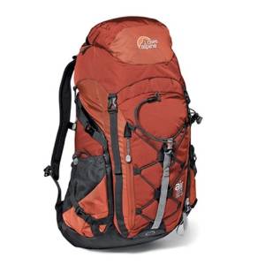 Lowe Alpine Airzone Centro 45 Internal Frame Backpack - Ochre (Rust Orange)