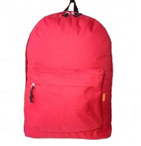 DDI 703148 16 in. 600D polyester standard backpack 16 in. x 12 in. x 5 in. Red. Case Of 40