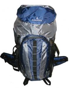 Hiking Backpack W / Internal Frame, 25.5"X17.5"X6", Navy / (10x$36.44)