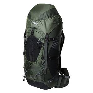 Bergans of Norway Rask 60L Backpack - O/S - Green/Dark Green