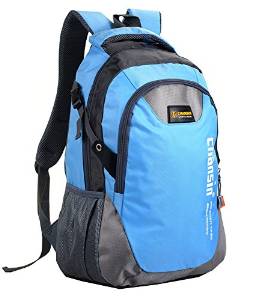 Winsens Nylon Waterproof Travel Backpacks for Women & Men Hiking Camping Daypacks