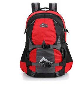45 L Mountaineering Outdoor Big Backpack Bag Men and Women Lovers and Backpacking Waterproof Red Sports Bag