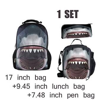 Men's&nbsp;Cute Shark Thermal Pencil Bags