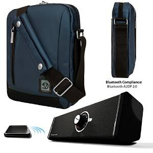 Adler Shoulder Bag Travel Case For Nokia N1 7.9-inch Tablet + Bluetooth Speaker