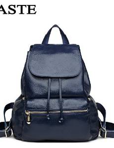 ZWC Paste? The Newest Fashion Genuine Leather Women Backpack