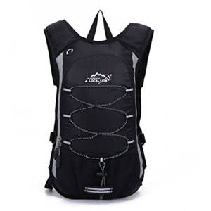 Outdoor Hiking Daypack Climbing Camping Cycling Bag Riding Backpack Black