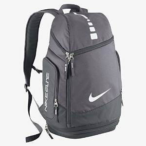 Nike Hoops Elite Max Air Team Backpack (Charcoal/Dark Grey/White)