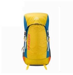 Shoulders Backpack Outdoor Men and Women 40 L Multi-functional Waterproof Contracted Backpack Knapsack Super Light Yellow