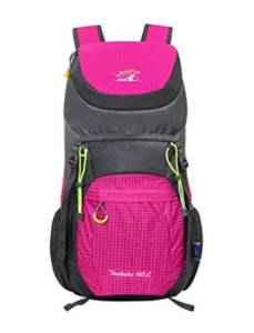 FJT-40L portable shoulder bag travel backpack tourism and leisure sports bag , pink