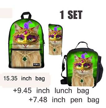 Men's&nbsp;Animal Cat Thermal Pencil Teens Bags