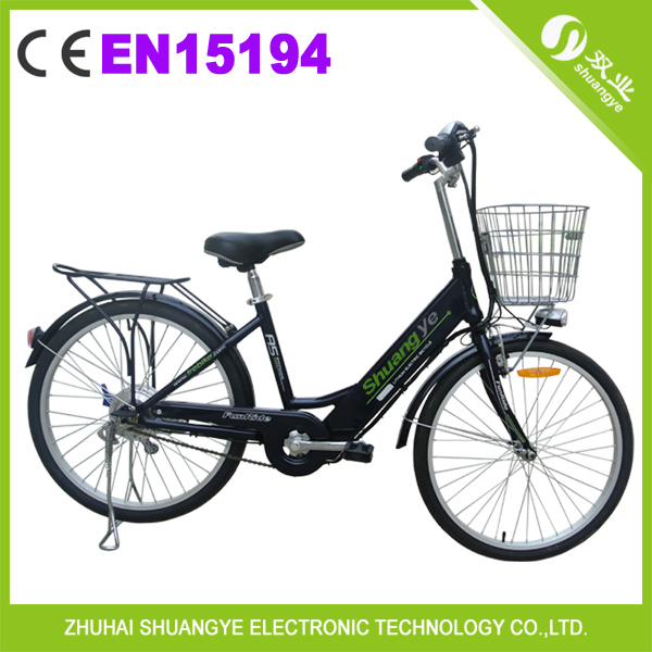 shuangye 36v electric ladies bicycle 24 inch chinese bicycle frames A5