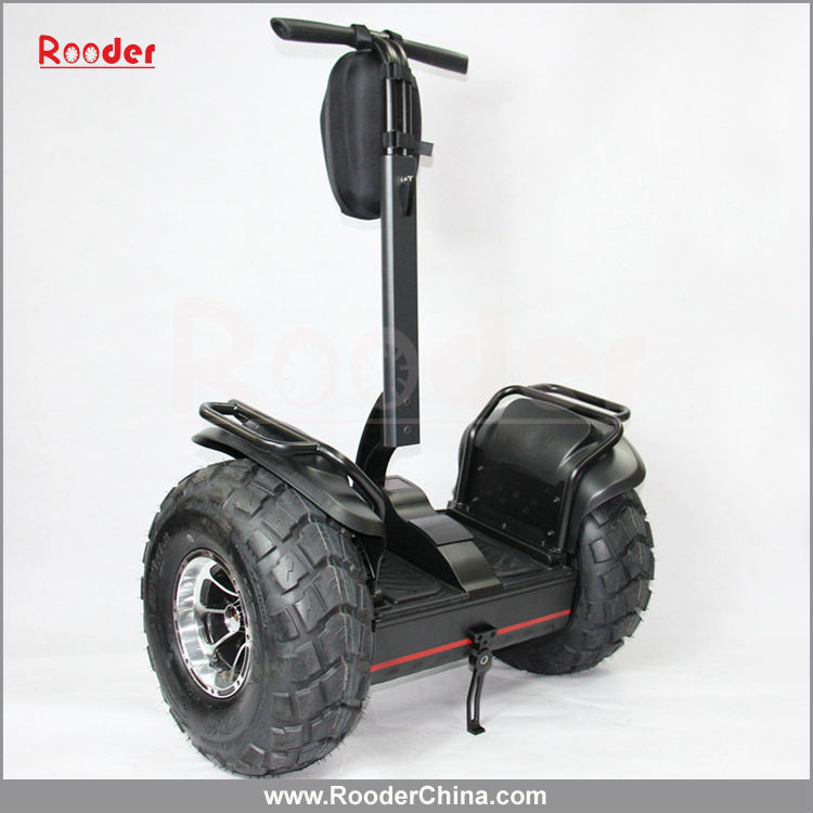 Rooder china electric chariot x2 Personal transporter w6+ two / 2 wheel self balancing off road power scooter