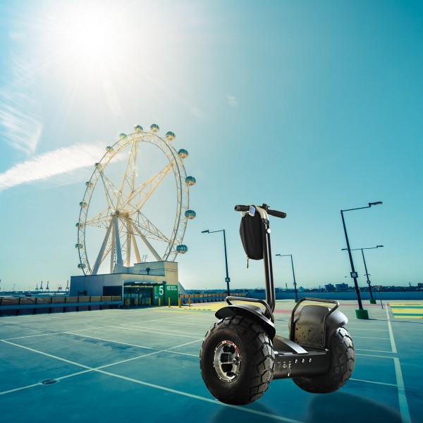 CE Cheap best 2 wheel self-balancing electric chariot 1000W*2 72V