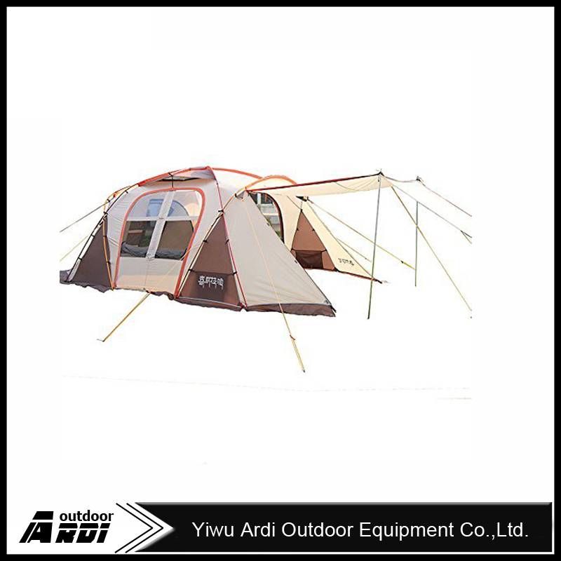 Family Camping Tent 8 Persons Multiplayer Oversized Outdoor Travelling by car Waterproof Ripstop Hiking Tent Trekking