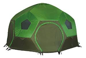 Generic Football Pattern 3 Person Tent Color Green