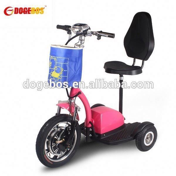 3 wheels powered china supplier mini electric mobility scooter with front suspension for adult