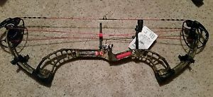 PSE DECREE RH 70#, w QAD HDX Ultra Rest, MOSSY OAK COUNTRY BOW Dream Season fall