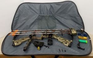 BOWTECH CARBON ICON COMPOUND BOW, RIGHT HANDED WITH EXTRAS (GR1024654)