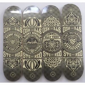 STEREO X OBEY SKATEBOARDS-SHEPARD FAIREY FURTURA BARRY MCGEE KAWS MIKE GIANT
