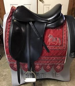 18" Xenophon ( by Andy Foster of Lauriche ) Custom Dressage Saddle. Very Rare!