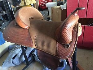 16 Inch Western Bob Marshall Treeless Saddle $1600 New