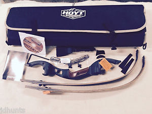 Hoyt Fred Eichler Buffalo Recurve Bow  Right Hand 60" 35lbs Wood Limbs