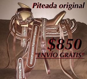 Saddle Charra Montura Piteada Original Mejoro El Precio Teléfono (310) 614 43 32