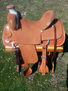 16" Spur Saddlery Ranch Roping Saddle (Roper) Made in Texas