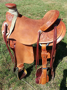 16" Spur Saddlery Wade Ranch Roping Saddle (Made in Texas)