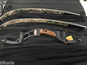 Hoyt Fred Eichler Buffalo Recurve Bow  Right Hand 60" 50lbs Realtree Limbs