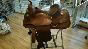 Star of Texas saddle