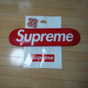 NEW supreme skate deck boxlogo red Genuine From Japan